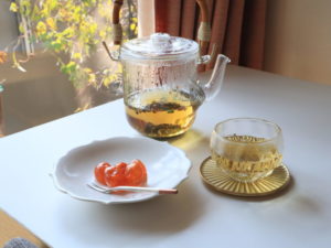 金柑ジョングァと韓国茶